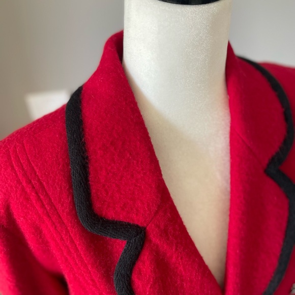 Vintage Wool Blend Liz Wear Not a Double Breasted Blazer! - 4 - Picture 10 of 15